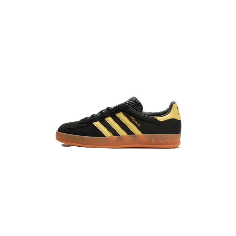 Adidas Gazelle Indoor- Black Almost Yellow