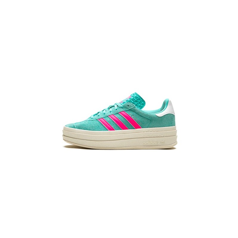 Adidas Gazzelle Bold - Flash Aqua Lucid Pink