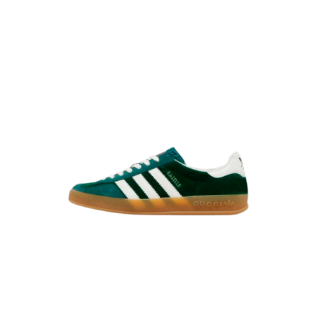 Gazelle x Gucci - Green Suede