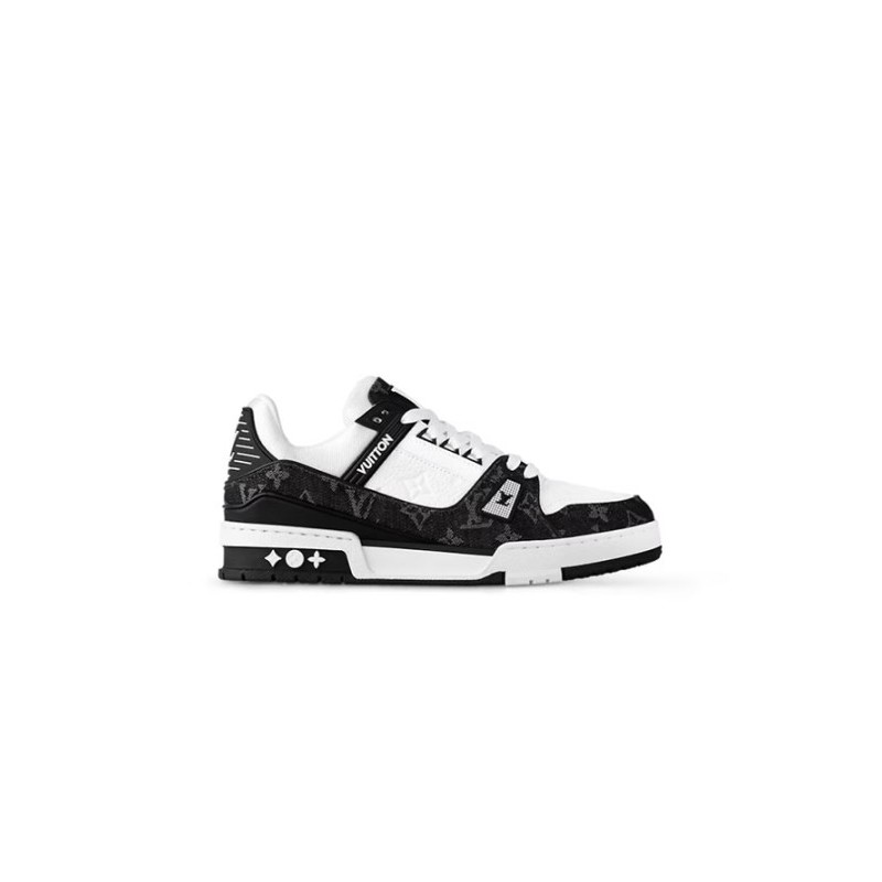 Louis Vuitton Trainer - White Black