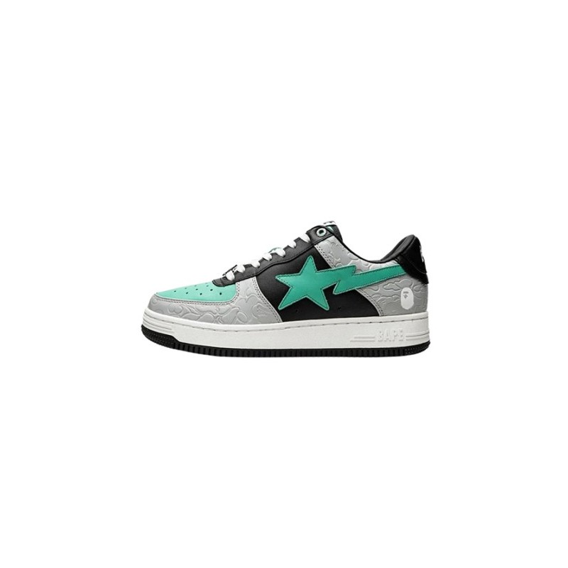 Bape STA Low Grey Black