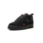 NIKE AIRFORCE 1 LOW - BLACK CRIMSON