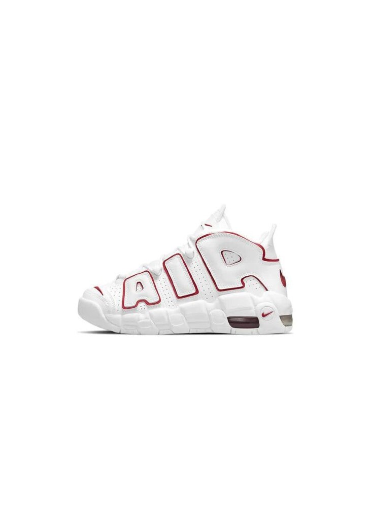 NIKE AIR UPTEMPO - WHITE VARSITY RED