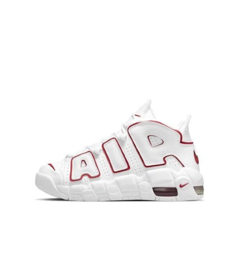 NIKE AIR UPTEMPO - WHITE VARSITY RED