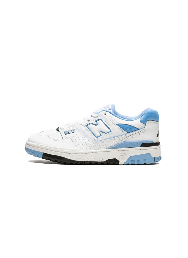 New Balance 550 UNC White University Blue 1