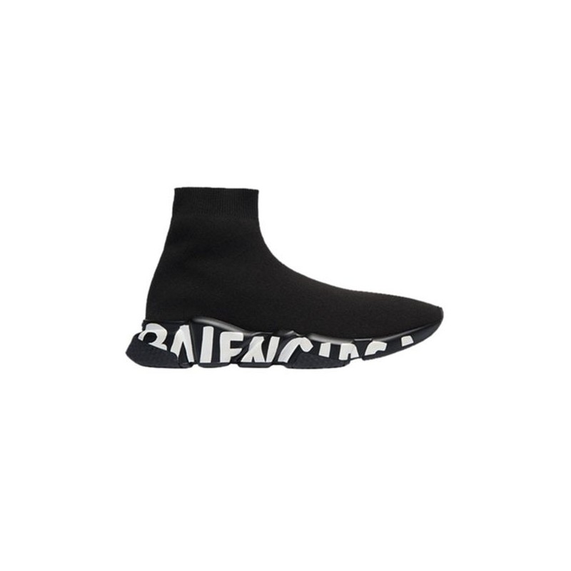 Balenciaga Speed Trainer - Graffiti Black