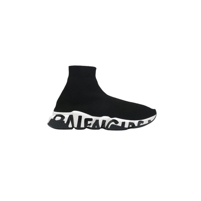 Balenciaga Speed Trainer - Graffiti Black White