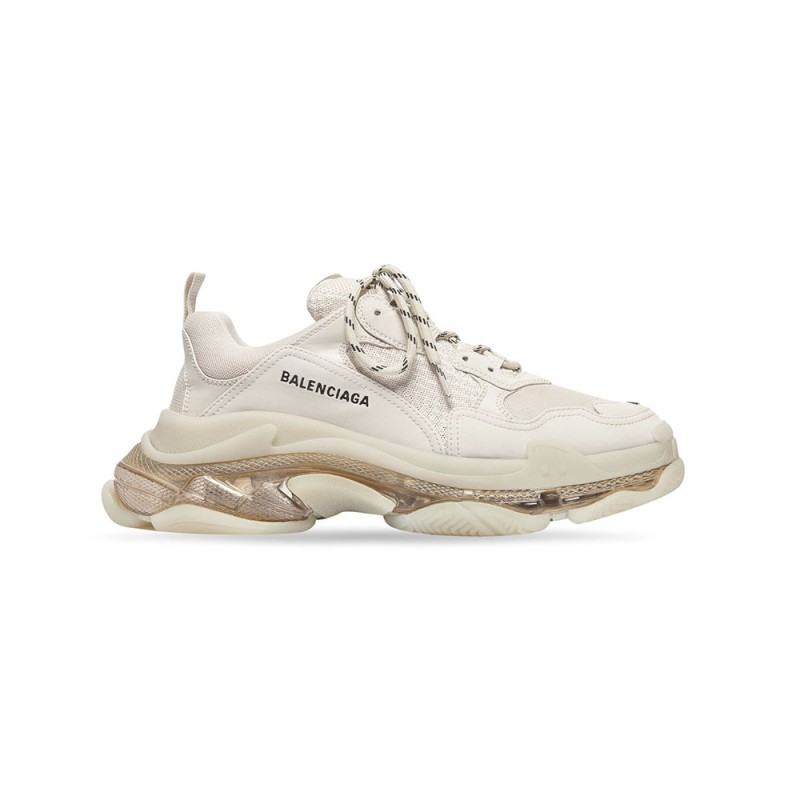 Balenciaga Triple S - Clear Sole Beige