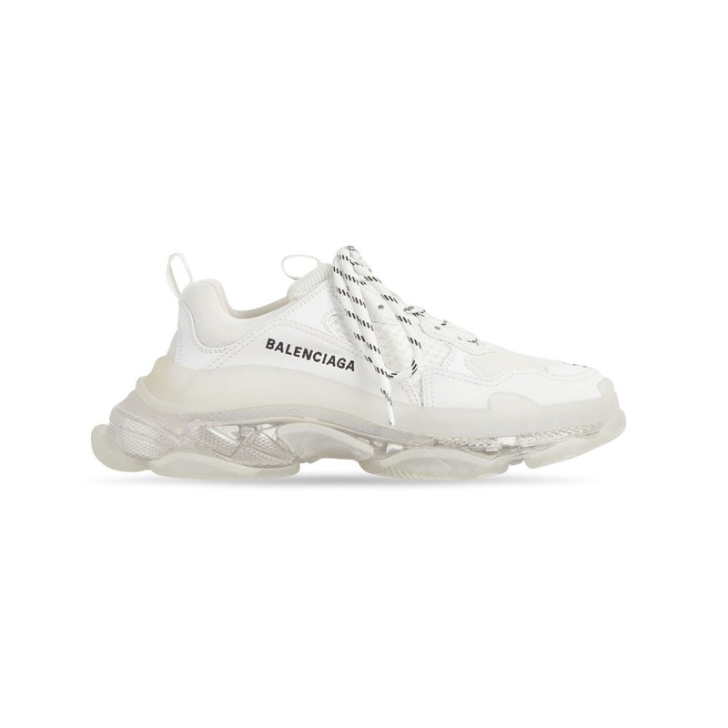 Balenciaga Triple S - Clear Sole White